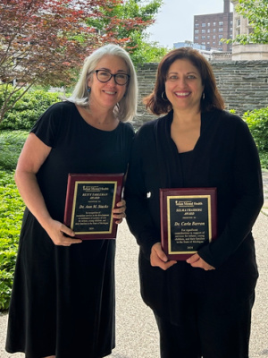 Carla Barron and Ann Stacks